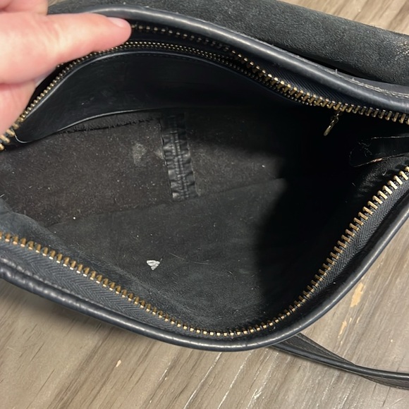 COACH 9951 CLASSIC BLACK SHOULDER SADDLE BAG CROSSBODY - Picture 12 of 17